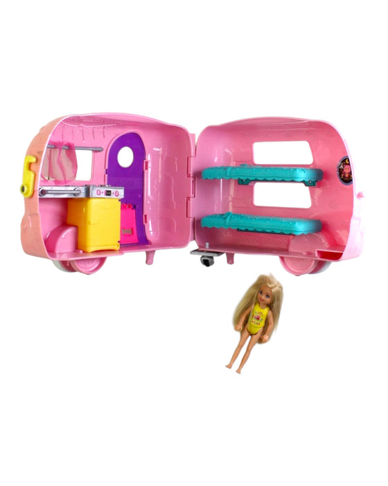 A Pink Dolls & Collectibles from Barbie in size 3T for girl. (Back View)