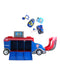 A Blue Cars Trucks Trains & Remote Control from Spin Master in size 3T for neutral. (Back View)