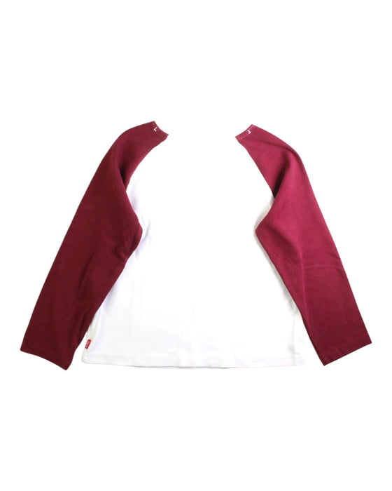 A White Sweatshirts from Levi's in size 6T for neutral. (Back View)