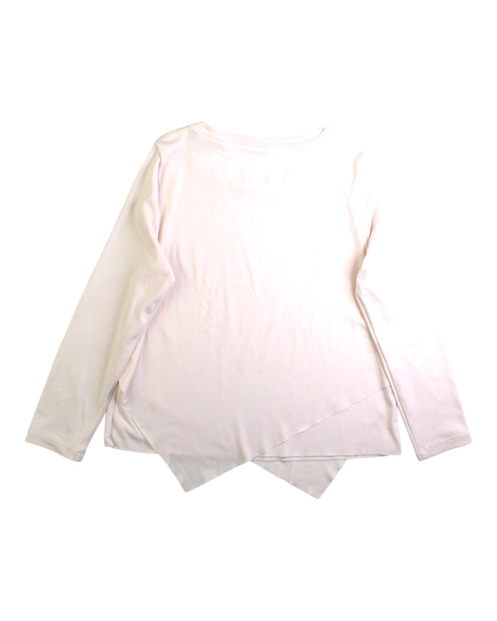 A Ivory Long Sleeve Tops from Moody Tiger in size 6T for girl. (Back View)