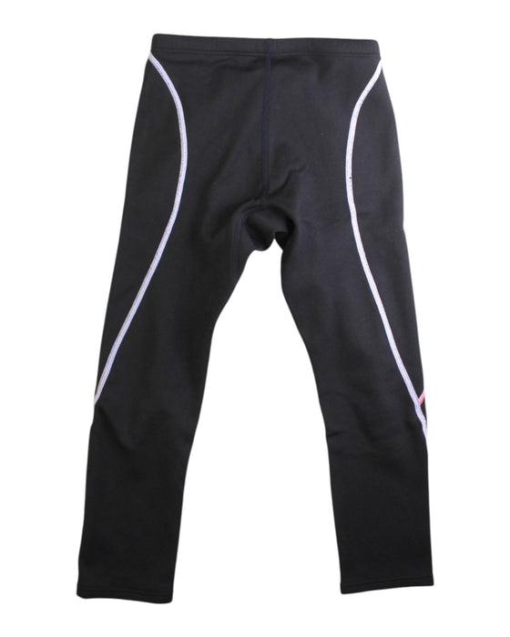 A Black Active Pants from TYR in size 6T for girl. (Back View)