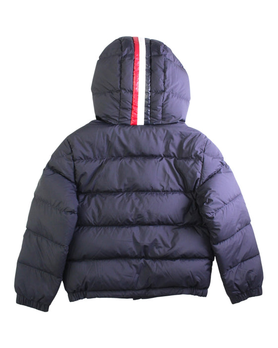 A Navy Puffer/Quilted Coats & Outerwear from Moncler in size 8Y for boy. (Back View)