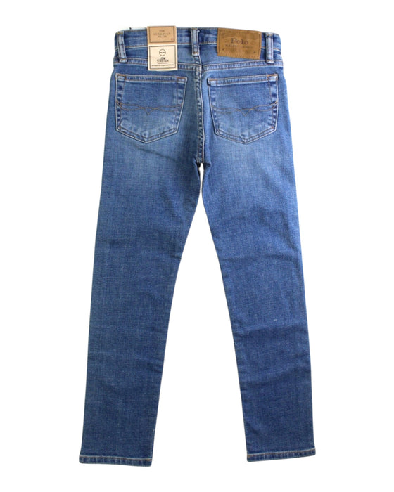 A Blue Jeans from Polo Ralph Lauren in size 6T for boy. (Back View)