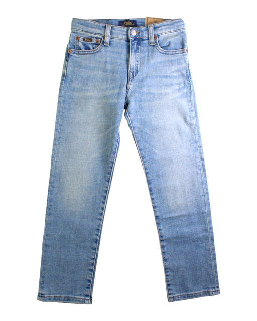 A Blue Jeans from Polo Ralph Lauren in size 6T for boy. (Front View)