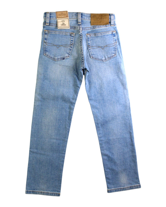 A Blue Jeans from Polo Ralph Lauren in size 6T for boy. (Back View)