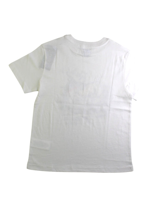 A White Short Sleeve T Shirts from Polo Ralph Lauren in size 6T for boy. (Back View)