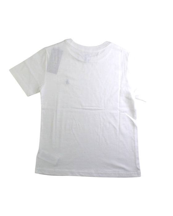 A White Short Sleeve T Shirts from Polo Ralph Lauren in size 6T for neutral. (Back View)