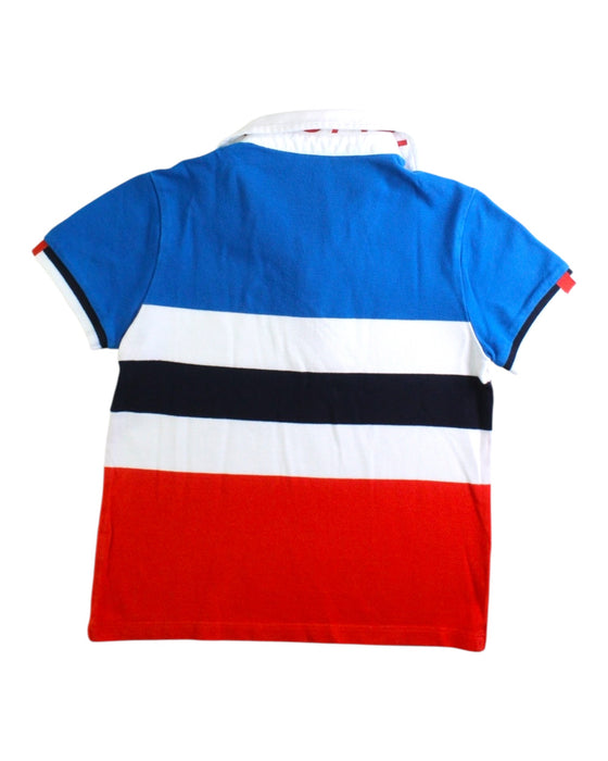 A Multicolour Short Sleeve Polos from Jacadi in size 6T for boy. (Back View)