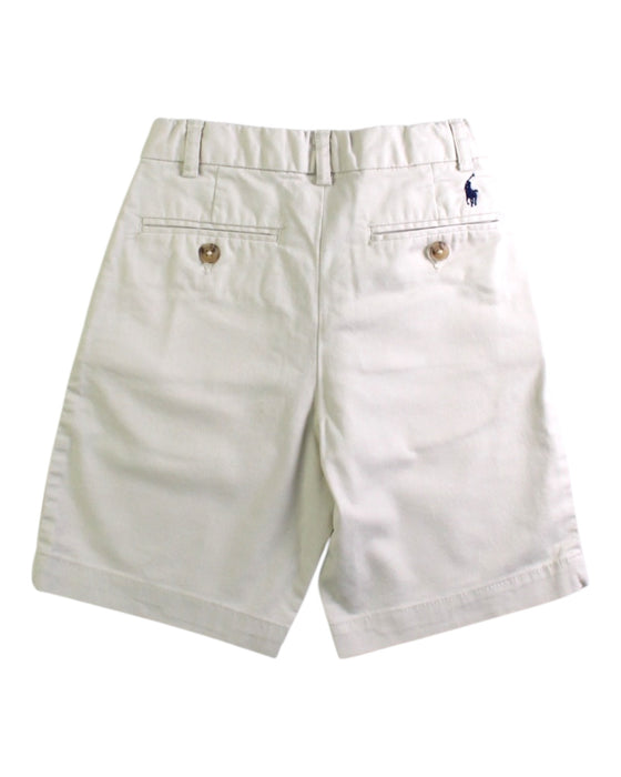 A White Shorts from Polo Ralph Lauren in size 7Y for boy. (Back View)