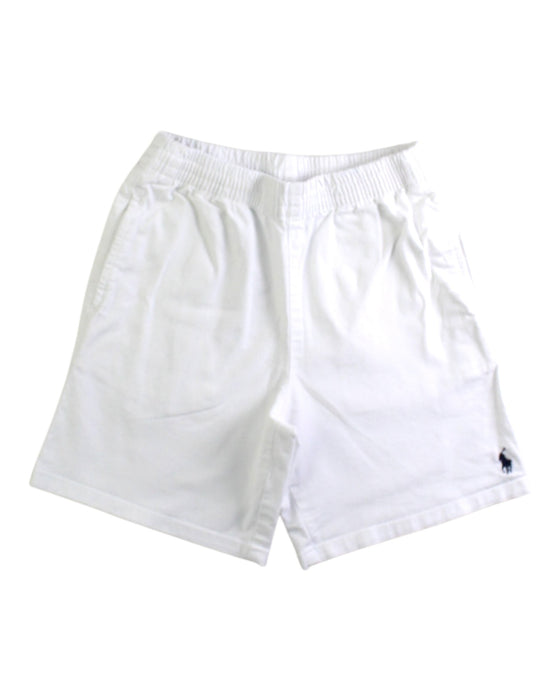 A White Shorts from Polo Ralph Lauren in size 7Y for boy. (Front View)