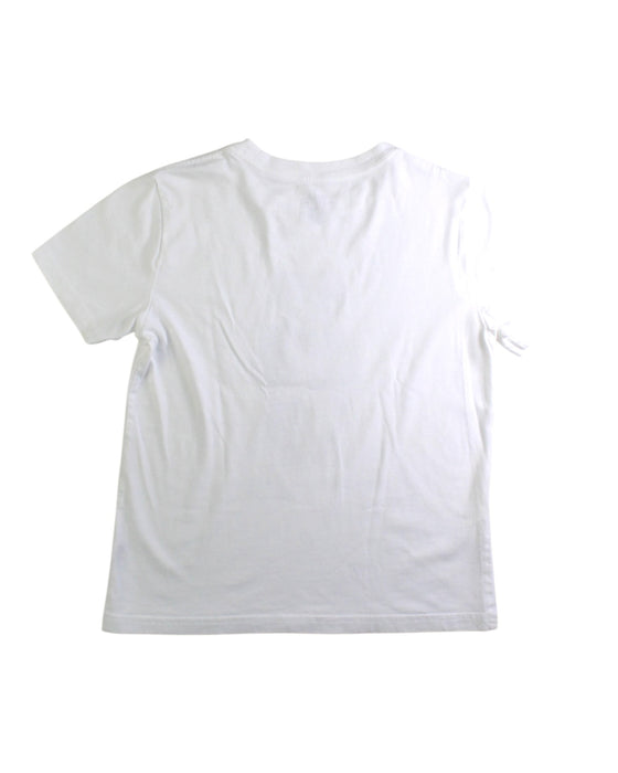 A White Short Sleeve T Shirts from Polo Ralph Lauren in size 6T for boy. (Back View)
