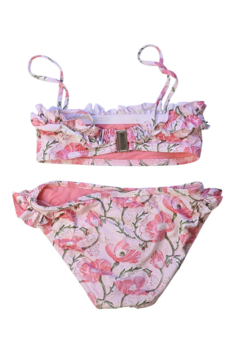 A Pink Bikinis from Lison in size 6T for girl. (Back View)