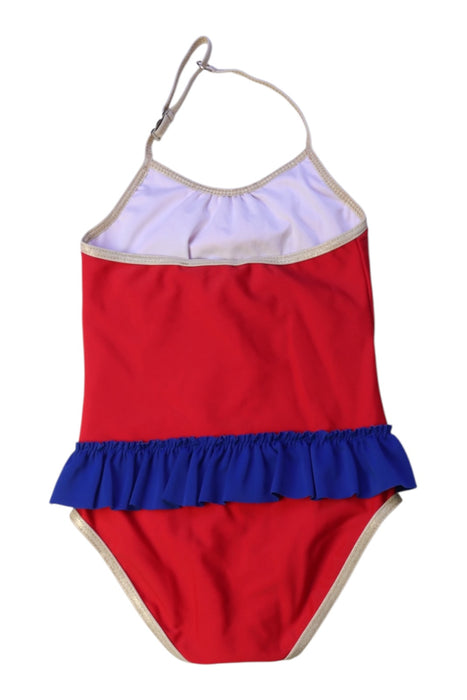 A Red Swimsuits from Little Marc Jacobs in size 2T for girl. (Back View)