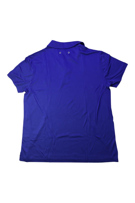 A Blue Short Sleeve Polos from Vilebrequin in size 14Y for boy. (Back View)