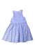 A Blue Sleeveless Dresses from Polo Ralph Lauren in size 2T for girl. (Back View)