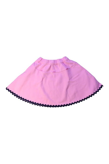 A Pink Mid Skirts from Familiar in size 4T for girl. (Front View)