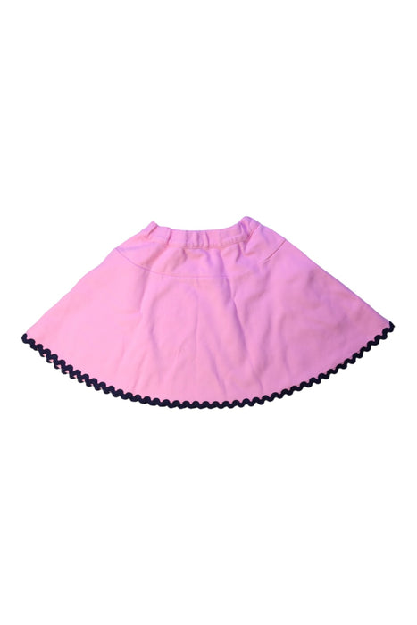 A Pink Mid Skirts from Familiar in size 4T for girl. (Back View)