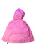 A Pink Rain Jackets from Miki House in size 4T for girl. (Back View)