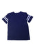 A Navy Short Sleeve T Shirts from Chaser in size 8Y for girl. (Back View)