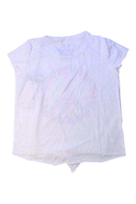A White Short Sleeve T Shirts from Chaser in size 6T for girl. (Back View)