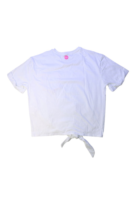 A White Short Sleeve T Shirts from MSGM in size 10Y for girl. (Back View)
