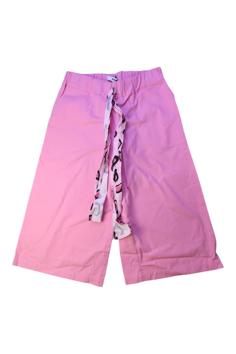 A Pink Casual Pants from MSGM in size 10Y for girl. (Front View)