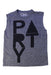 A Grey Sleeveless T Shirts from Chaser in size 6T for neutral. (Front View)