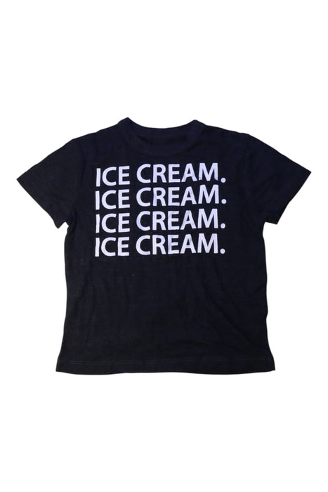 A Black Short Sleeve T Shirts from Chaser in size 6T for boy. (Front View)