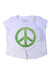 A White Short Sleeve T Shirts from Chaser in size 4T for girl. (Front View)