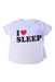 A White Short Sleeve T Shirts from Chaser in size 6T for girl. (Front View)