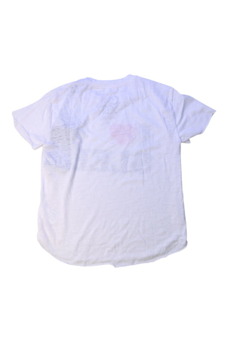 A White Short Sleeve T Shirts from Chaser in size 6T for girl. (Back View)