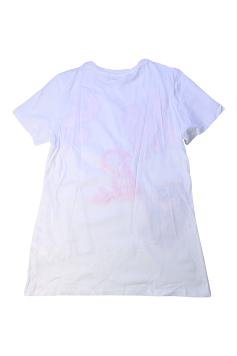 A White Short Sleeve T Shirts from MSGM in size 10Y for girl. (Back View)