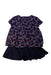 A Navy Dress Sets from Oscar de la Renta in size 6T for girl. (Front View)