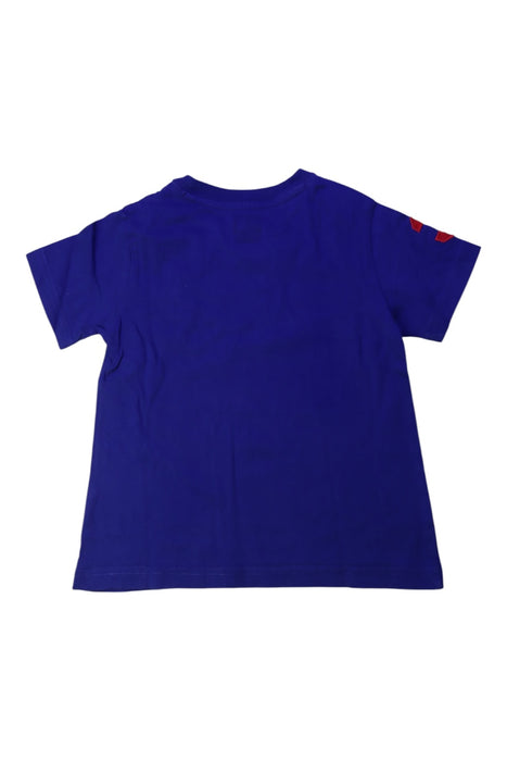 A Blue Short Sleeve T Shirts from Polo Ralph Lauren in size 3T for boy. (Back View)