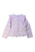 A Pink Long Sleeve Tops from Petit Bateau in size 3T for girl. (Back View)
