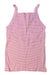 A Pink Sleeveless Tops from Petit Bateau in size 3T for girl. (Back View)