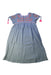 A Blue Short Sleeve Dresses from Louise Misha in size 8Y for girl. (Front View)
