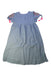 A Blue Short Sleeve Dresses from Louise Misha in size 8Y for girl. (Back View)