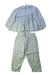 A Blue Pants Sets from Bonjour in size 2T for girl. (Back View)