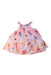 A Pink Sleeveless Dresses from Velveteen in size 0-3M for girl. (Front View)