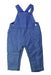 A Blue Long Overalls from Jacadi in size 6-12M for boy. (Front View)