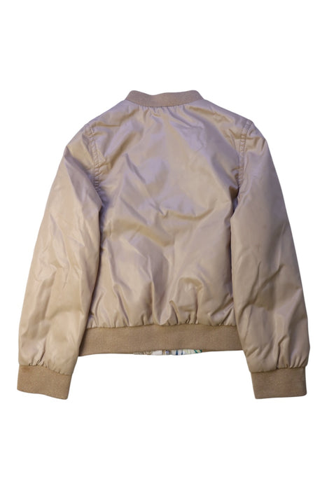 A Beige Lightweight Jackets from Catimini in size 7Y for girl. (Back View)