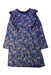 A Blue Long Sleeve Dresses from Tea in size 7Y for girl. (Front View)