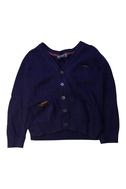 A Navy Cardigans from Bonpoint in size 4T for boy. (Front View)