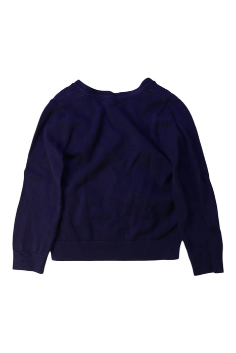 A Navy Cardigans from Bonpoint in size 4T for boy. (Back View)