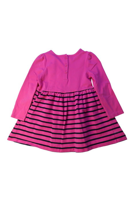A Pink Long Sleeve Dresses from Ralph Lauren in size 4T for girl. (Back View)