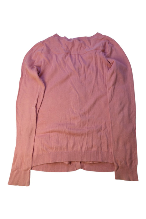 A Pink Cardigans from Bonpoint in size 10Y for girl. (Back View)