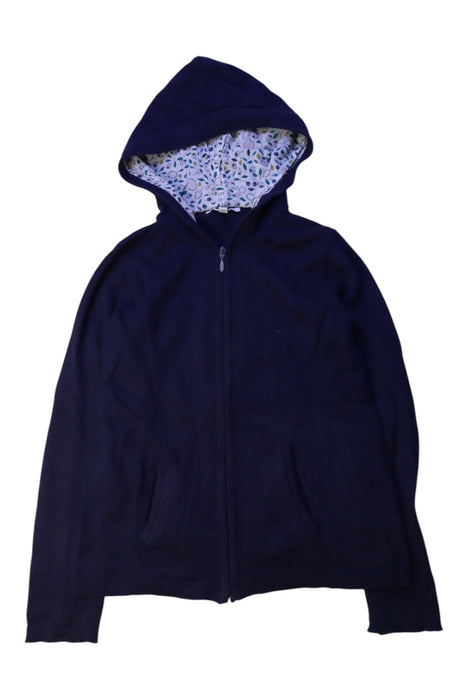 A Navy Hooded Sweatshirts from Jacadi in size 8Y for boy. (Front View)