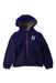 A Navy Hooded Sweatshirts from Tommy Hilfiger in size 3T for boy. (Front View)