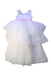 A White Sleeveless Dresses from Nicholas & Bears in size 4T for girl. (Back View)